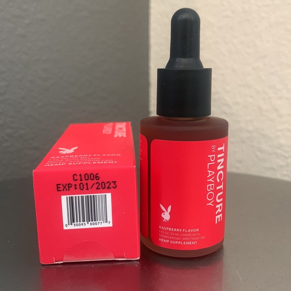 PLAYBOY Tincture Raspberry Broad Spectrum - Picture 2 of 4